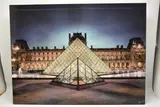 The louvre by Nick Holdsworth, mixed media on paper, offered Dec 2025