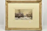 Foire montmartre, paris by Eugène Galien-Laloue, watercolour, sold Dec 2025