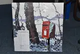 Snowy post box by Timmy Mallett, print, sold Dec 2025