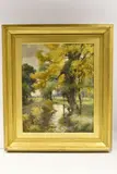 Landscape with stream by Charles James Fox, 2002, oil on canvas, sold Nov 2025