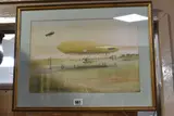 The visitor by Norman Wilkinson, 1917, watercolour on paper, sold Nov 2025