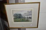 A calm river by William Fraser Garden, 1881, watercolour on paper, offered Nov 2025