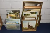A quantity of framed and unframed pictures by Walter Newman, print (other), sold Nov 2025