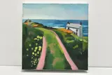 Cottage at cape cornwall by Amanda Bee, oil, sold Nov 2025