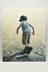Scary monster - study two by Keith Proctor, oil on canvas, sold Nov 2025