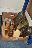 to include prayer beads, wall plaques, and sculptures, framed by One Box Of Religious Interest Items, print (other), sold Nov 2025