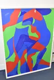 Moving figure by Bernard Green, oil on board, sold Nov 2025