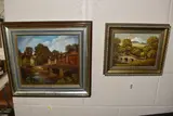 Bar brook at baslow by John Heathcote Hunt, oil, sold Nov 2025