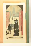 Two brothers by L. S. Lowry, print, sold Nov 2025