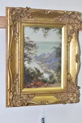 Luccombe chine, isle of wight by Charles Ernest Butler, oil, sold Oct 2025