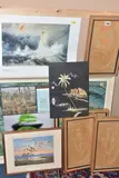 to include an oil on canvas landscape signed S. Cyr bottom right, by Pictures And Wood Carvings Etc, oil on canvas, offered Oct 2025
