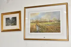 February - swanbourne by Edward Stamp, 1998, watercolour on paper, sold Oct 2025