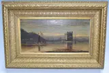 Loch Ranza, Arran by William Barry, 1878, oil on canvas, sold Aug 2025