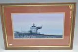 Abandoned Branch Line Station by Laurence Roche, 1979, oil on board, sold Aug 2025