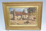 House at Bell by George M. Greig, watercolour, sold Aug 2025