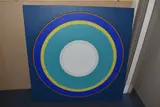 Eastern star by Carol Robertson, 2001, oil on canvas, sold Jul 2025
