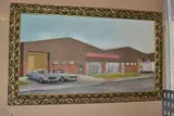 Regency aluminium windows by Tom Bower, oil on canvas, sold Jul 2025
