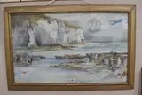North landing, flamborough by William Henry Pigott, 1899, watercolour on paper, sold Jul 2025