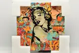Marylin by Uri Dushy, mixed media, sold Jul 2025