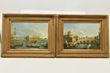 Scenes of old venice by Johnny Gaston, oil, sold Jul 2025