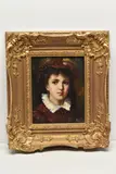 Maria jose hernandez by Johnny Gaston, oil on board, sold Jul 2025