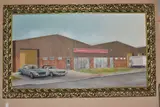 Regency aluminium windows by Tom Bower, oil on canvas, offered Jul 2025