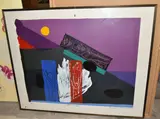 Hot slick by Bruce McLEAN, 1989, print on paper, sold Jul 2025