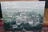 Clun by Ronald K. Moore, 2011, oil on canvas, sold Jul 2025