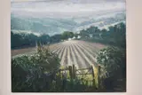 Brecon field by Ronald K. Moore, 2015, oil on canvas, sold Jul 2025