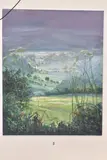 Landscape with cow parsley by Ronald K. Moore, 2012, oil on canvas, sold Jul 2025
