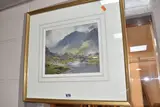 Grange borrowdale by Edward Horace Thompson, watercolour on paper, sold Jul 2025