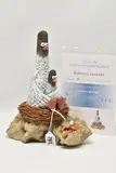 Waiting in the wings by Rebecca Lardner, sculpture, sold Jul 2025