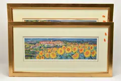Both depicting continental landscapes with by John Holt, print (other), sold Jun 2025