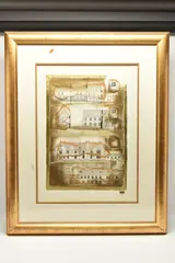 Elevations i by Kevin Blackham, mixed media, sold Jun 2025