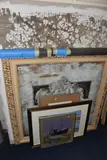 comprising a Johnny Gaston watercolour landscape depicting a by Five Decorative Pictures And Prints, watercolour, offered Jun 2025