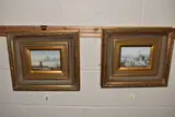 Dutch classical style landscapes by C. Brown, oil, sold Jun 2025