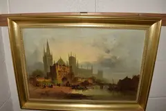Normandy by Henry Foley, oil on canvas, sold Jun 2025