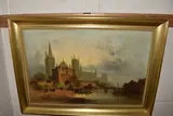 Normandy by Henry Foley, oil on canvas, sold Jun 2025