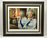 Hm queen elizabeth ii 2012 by John Swannell, print, sold Jun 2025