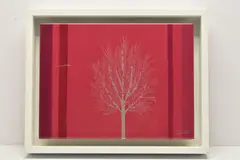 Silent grove v by Nakisa Seika, oil on board, sold Jun 2025