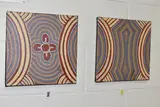 Comprising a 'Body Paint by Janet Golder Kngwarreye, oil on canvas, offered Jun 2025