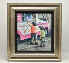 Sweet memories by Keith Proctor, print on board, sold Jun 2025