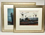 Northern lights by Alexander Millar, print on paper, sold Jun 2025