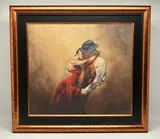 Whisper of shadows by Hamish Blakely, print on board, sold Jun 2025