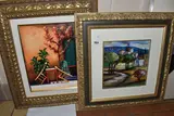 Silver town by Slava Brodinski, print, sold May 2025