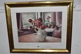 Still life with flowers by Bernard Meninsky, watercolour on paper, offered May 2025