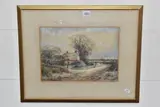 Scene near high wycombe by Joan Molyneux Stannard, watercolour on paper, sold May 2025