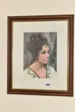 a signed and framed studio photograph of the legendary actress in her iconic by Elizabeth Taylor, photograph, sold May 2025