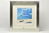 Sunkissed shores by Ben Payne, print on paper, sold May 2025