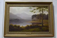 Cat bells from derwentwater, cumberland by William Mellor, oil on canvas, sold May 2025